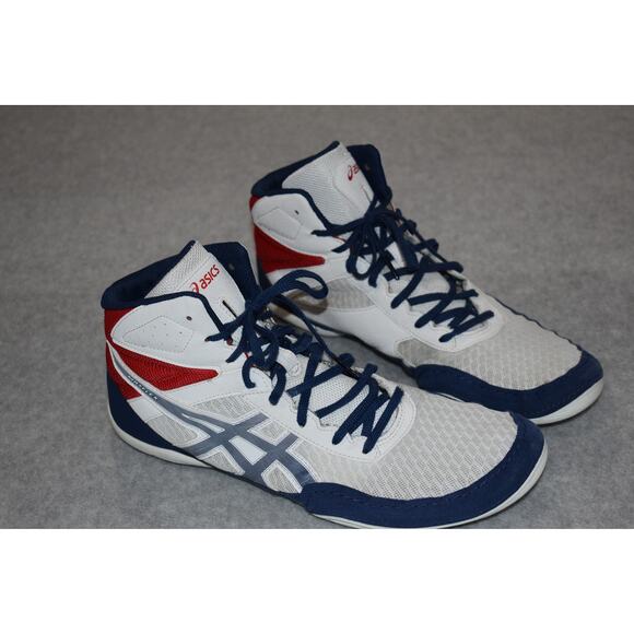 Asics Matflex Wrestling Shoes 1081A021 Mens Size US 13 EUR 47 Spit Sole - Picture 1 of 10